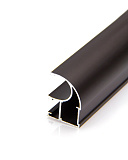 Асимметричный профиль-ручка Classic, цвет матовая бронза 5,4 м (2667/BM)