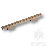 Ручка скоба модерн, состаренная латунь 192 мм (7345 0192 ABM-ABM)