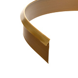 Уплотнитель Г-образный для столешниц 26/38мм и плит 10,16,28мм (длина скрутки 3,05м), цвет бежевый
