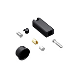 Механический фиксатор для механизма Push to move, под прикручивание, цвет черный (9282601)