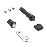 Магнитный фиксатор для механизма Push to move, под запрессовку, цвет черный (дизайн версия) (9282902)